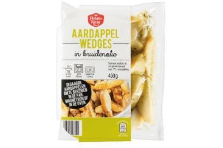 aardappelpartjes of wedges in kruidenolie