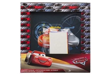 disney pixar cars vilt stickerset in lijstje