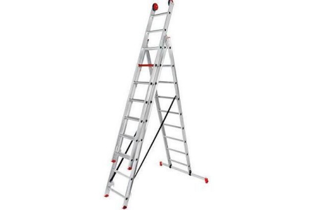 altrex reformladder all round 3 x 9 treeds