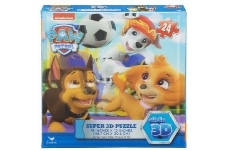 paw patrol super 3d puzzel