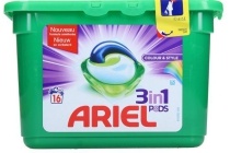 ariel pods 3 in 1 colour en style 16 st