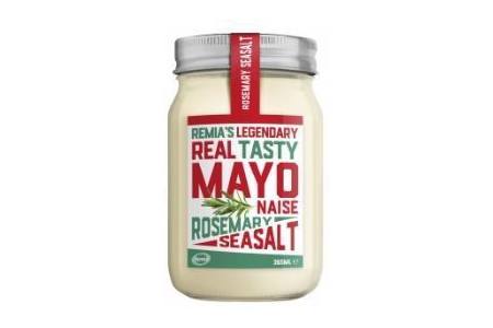 mayonaise rosemary seasalt