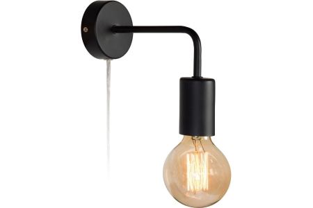 wandlamp balor zwart