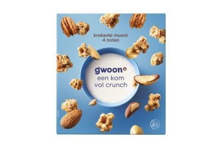 g woon krokante muesli 4 noten