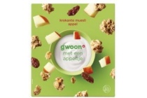 g woon krokante muesli appel