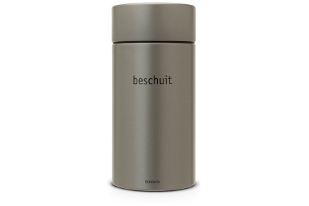 brabantia beschuitbus platinum