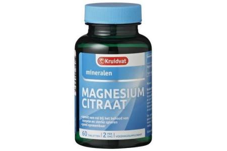 kruidvat magnesiumcitraat tabletten