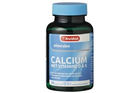 kruidvat calcium met vitamine d en k tabletten