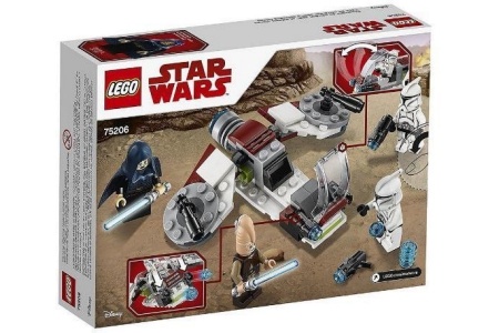 lego star wars jedi en clone troopersbattle pack