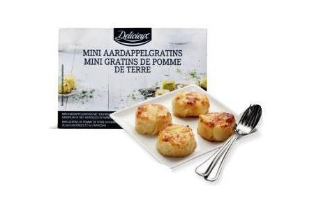 mini aardappelgratins 9 stuks