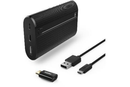 hama powerbank x7 7800 mah zwart