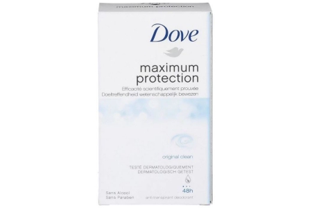 dove women maximum protection original deodorant stick