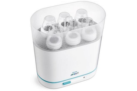 philips avent elektrische stoomsterilisator 3 in 1 scf284 02