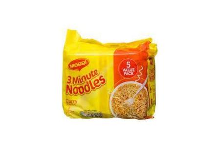 maggi 3 minute noedels curry 5 value pack