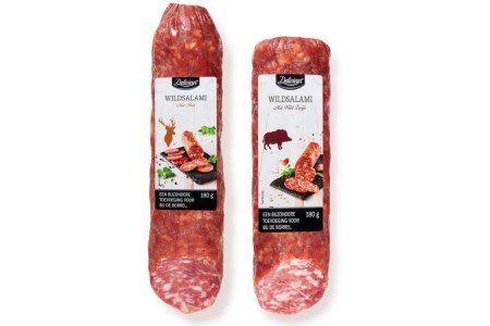 delicieux gedroogde wildsalami