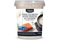 delicieux verse zalmsoep