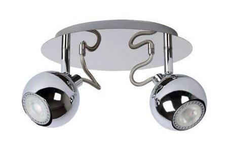 lucide led spot comet 2 spots