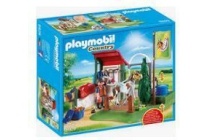 playmobile paardenwasplaats