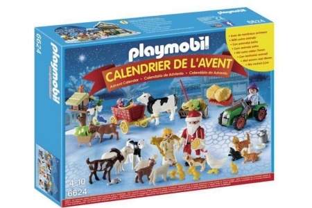 adventskalender kerst op de boerderij