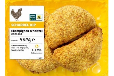 kip champignonschnitzels