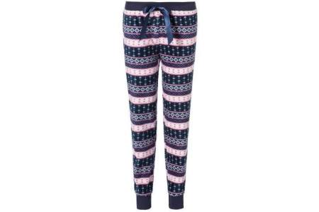 true spirit dames pyjamabroek met mozaiekprint