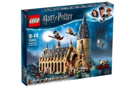 lego 75954 harry potter de grote zaal van zweinstein