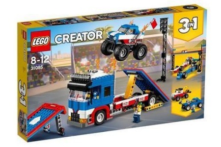 lego creator 31085 mobiele stuntshow