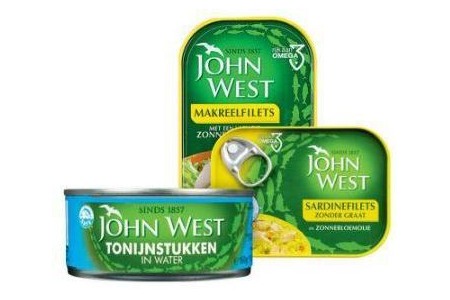 john west tonijnstukken makreel of haringfilets
