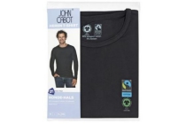 ah jc heren bio t shirt zwart