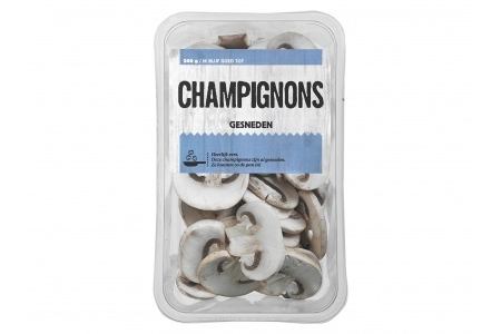 hoogvliet gesneden champignons