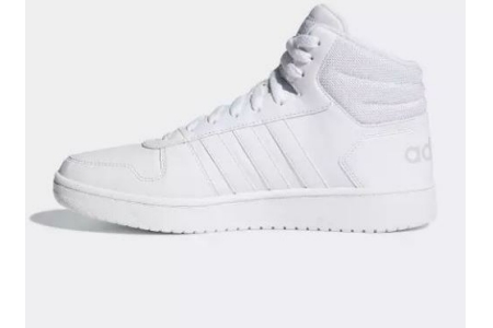 adidas hoops 2 0 mid sneakers wit dames