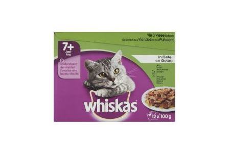 whiskas senior kattenvoer