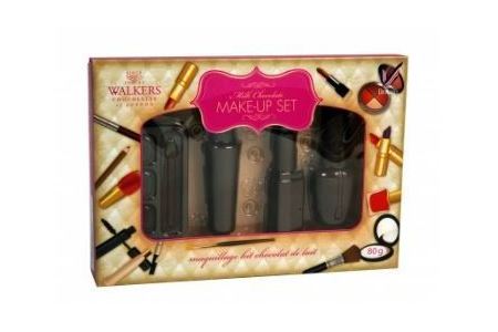 walkers chocolade make up set