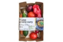 thaise groene curry verspakket