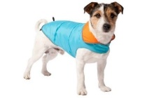 adori hondenjas omkeerbaar blauw en oranje