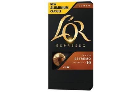douwe egberts l or koffiecapsules lungo estremo