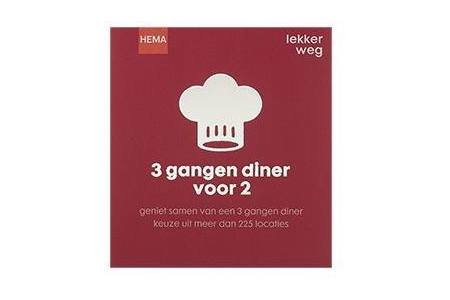 hema diner cadeau