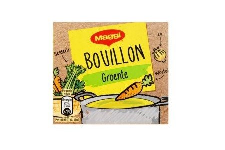 maggi bouillon groente 6 tabletten 60g