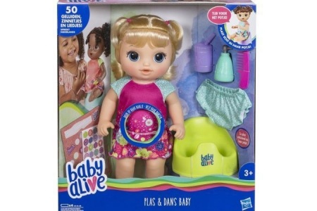 pop baby alive plas en dans