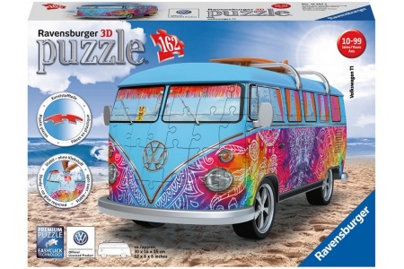 ravensburger volkswagen t1 bus indian summer 3d puzzel