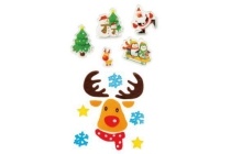 kerst raamsticker