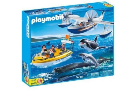 playmobil walvis spotten