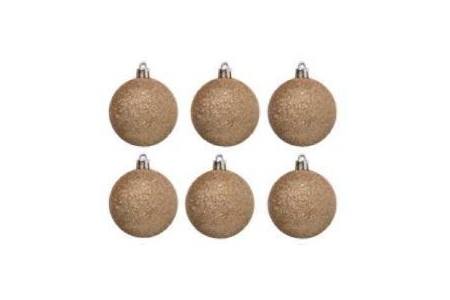 glitter kerstballen