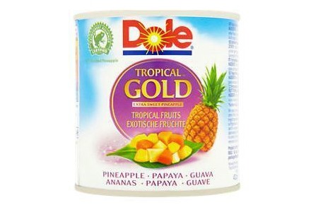 dole gold tropical fruits