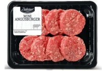 delicieux mini angusburgers