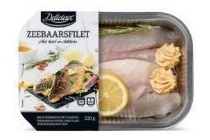 gemarineerde zeebaarsfilet