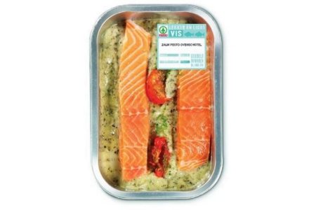 spar ovenschotel zalm pesto