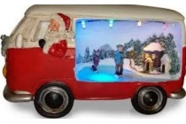 decoratieve kerstbus