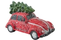 decoratieve kerst auto
