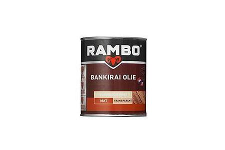 rambo bankirai olie 2 5 liter